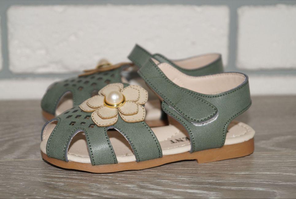 Босоножки Paliament р. 23 14,5 см Зеленый (30878-23)