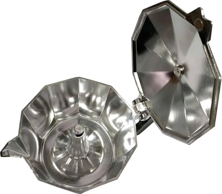 Гейзерна кавоварка Edenberg 6 чашок з алюмінію (EB-3782) - фото 4 Гейзерна кавоварка Edenberg 6 чашок з алюмінію (EB-3782) - фото 4