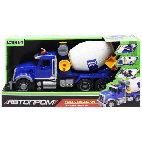 Машинка Бетоносмеситель 12х17х37 см Blue (195167)