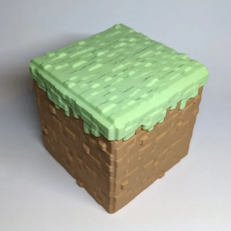Контейнер Minecraft Grass Block Container 7 см 3D-друк