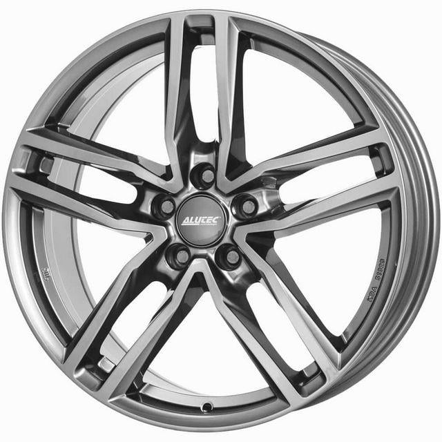 Литые диски Alutec Ikenu 7,5x17 5x112 ET38 DIA66,6 Metal grey