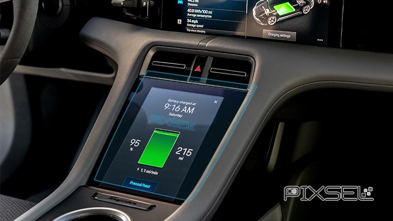Скло захисне Pixsel на клімат Porsche Taycan 10,5“ 2020 гартоване глянець