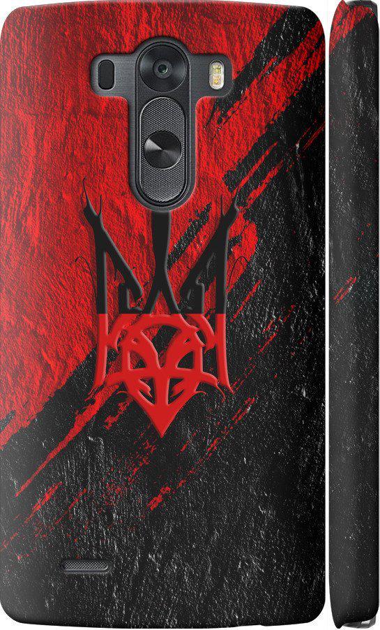 Чехол на LG G3 dual D856 Герб v4 (5293m-56-42517)