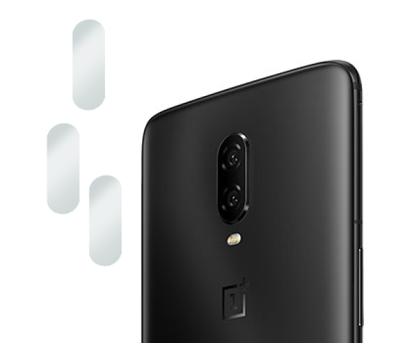 Плівка гідрогелева протиударна Hydrogel Film для OnePlus 6T на камеру 3 шт. Transparent (PL-2742)