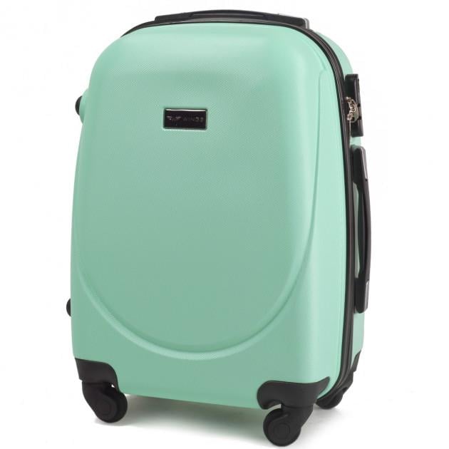Валіза пластикова WINGS 310 S на 4 колеса М'ятний (CEKRBWI310SM4MYT)