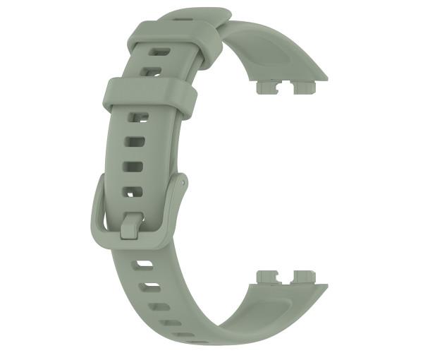 Ремешок Silicone для смарт-часов Huawei Band 10 Светло-зеленый