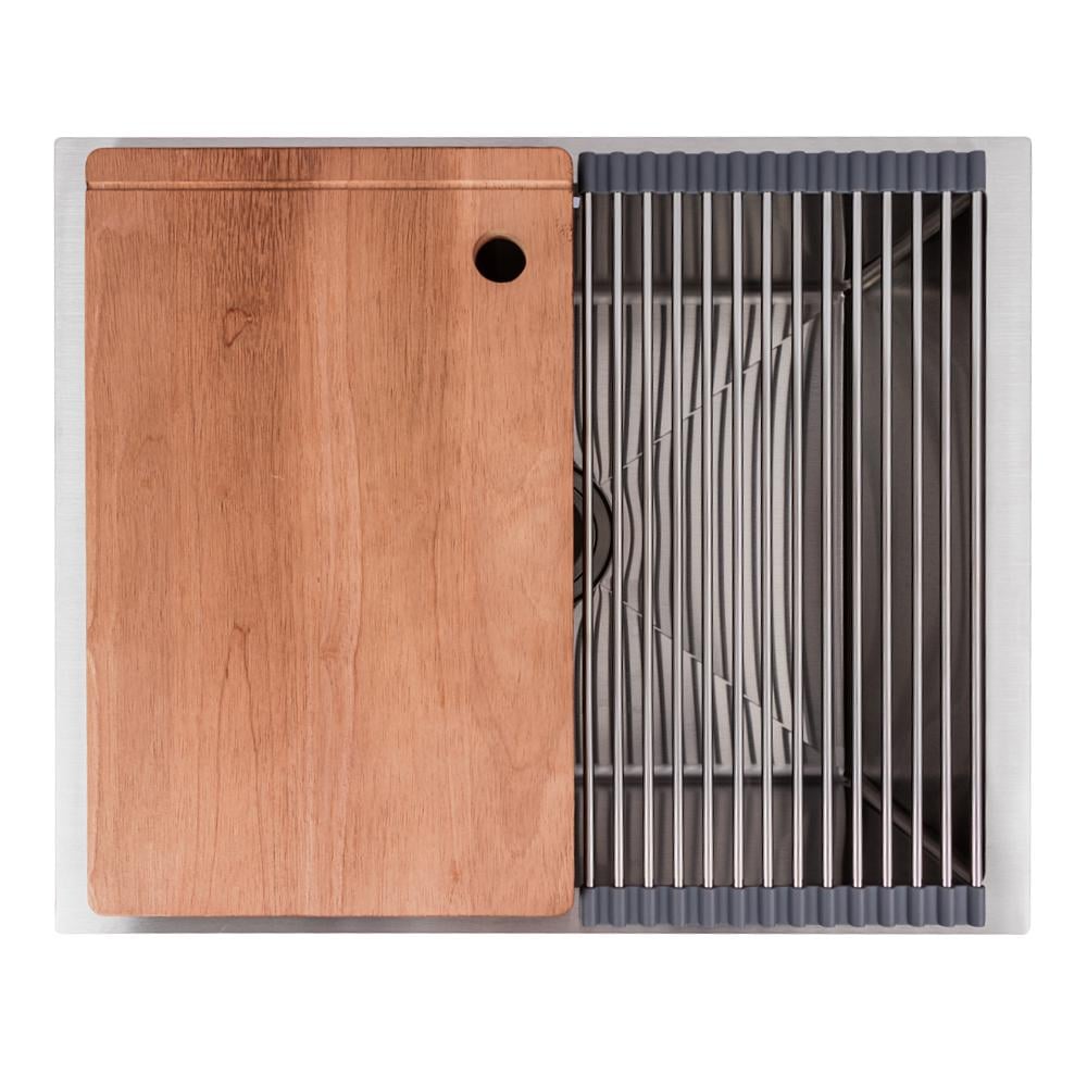 Мийка кухонна Valeso СМ 54х44 Handmade монтаж під стільницю - фото 3 Мийка кухонна Valeso СМ 54х44 Handmade монтаж під стільницю - фото 3