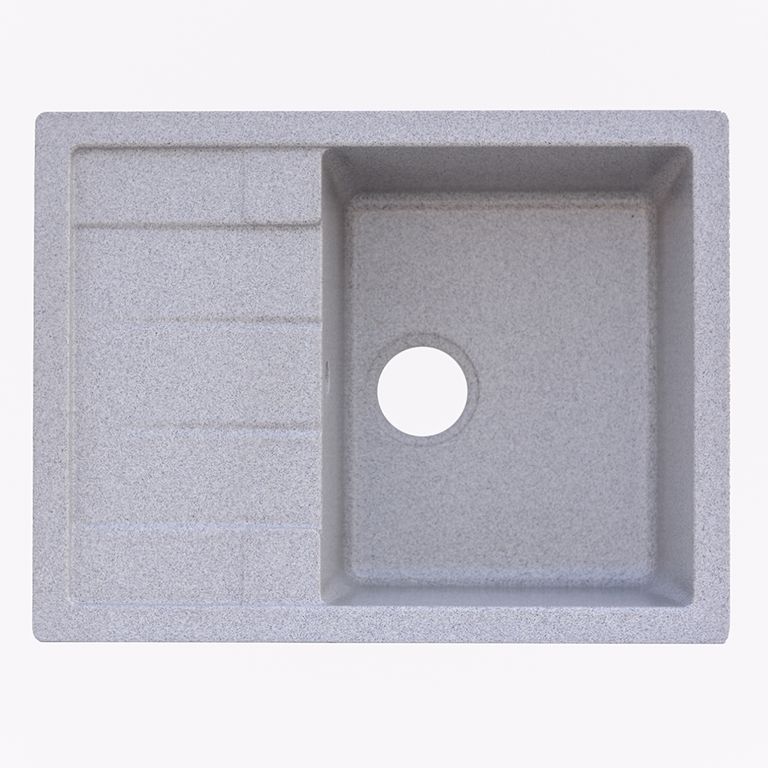 Мийка кухонна Platinum Lotos 6550 Сірий (353263)