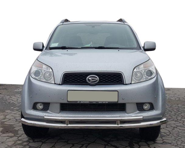 Передняя защита ST014 d60/42 CAN для Daihatsu Terios 2006- гг. нержавеющая сталь Хром