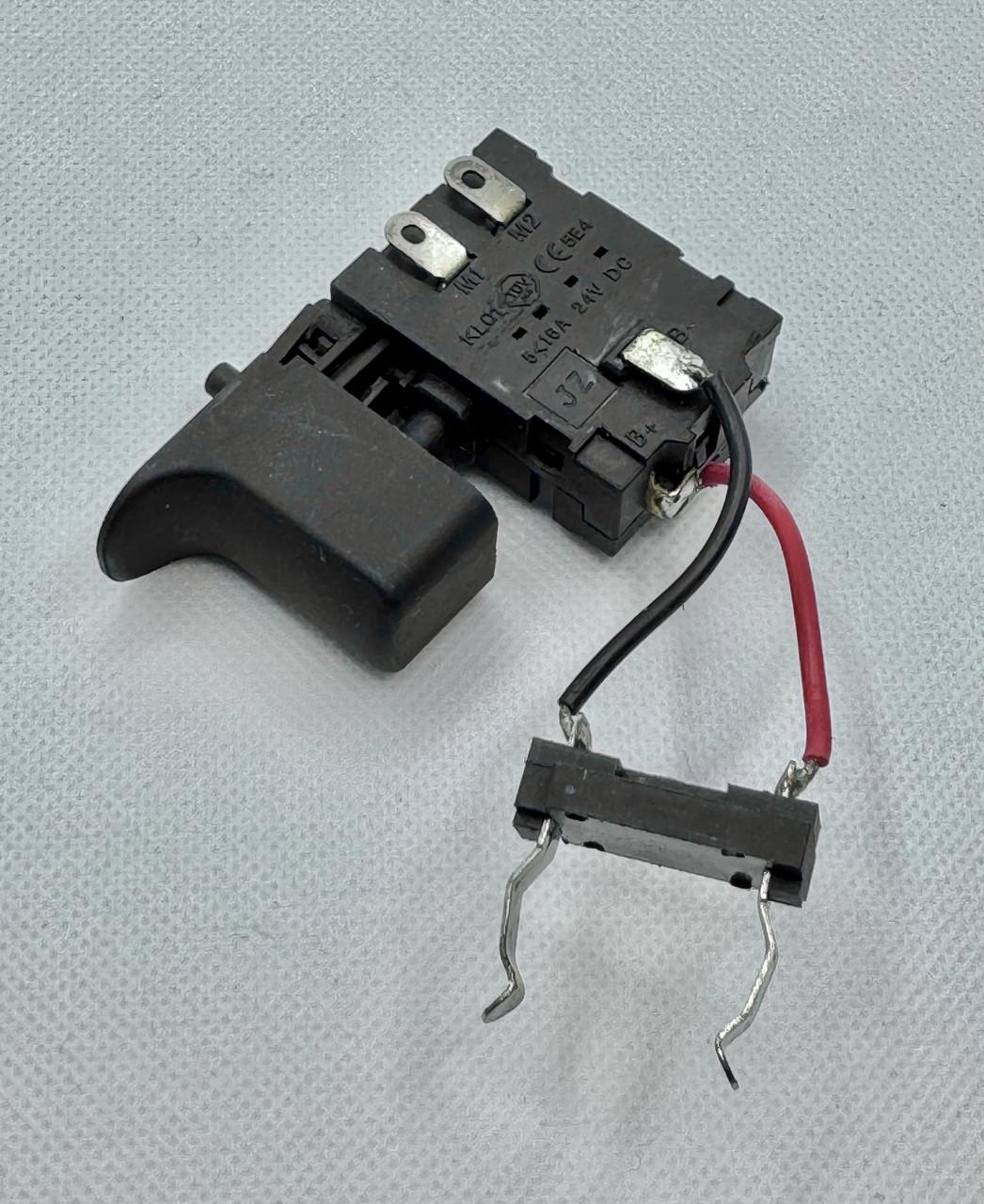 Кнопка для копій шуруповерта Einhell нового зразка 41х18 мм 30х19 мм - фото 7