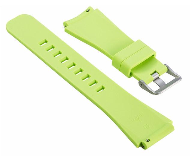 Силиконовый ремешок для часов Samsung Galaxy Watch 46 мм SM-R800 Light Green (780447678) - фото 3 Силиконовый ремешок для часов Samsung Galaxy Watch 46 мм SM-R800 Light Green (780447678) - фото 3