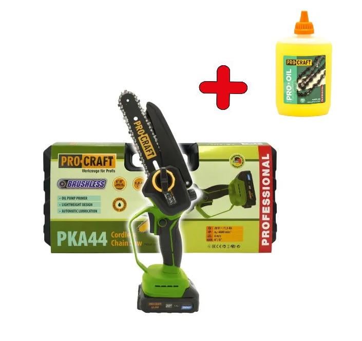 Сучкоріз ProCraft PKA44 та олива 200мл
