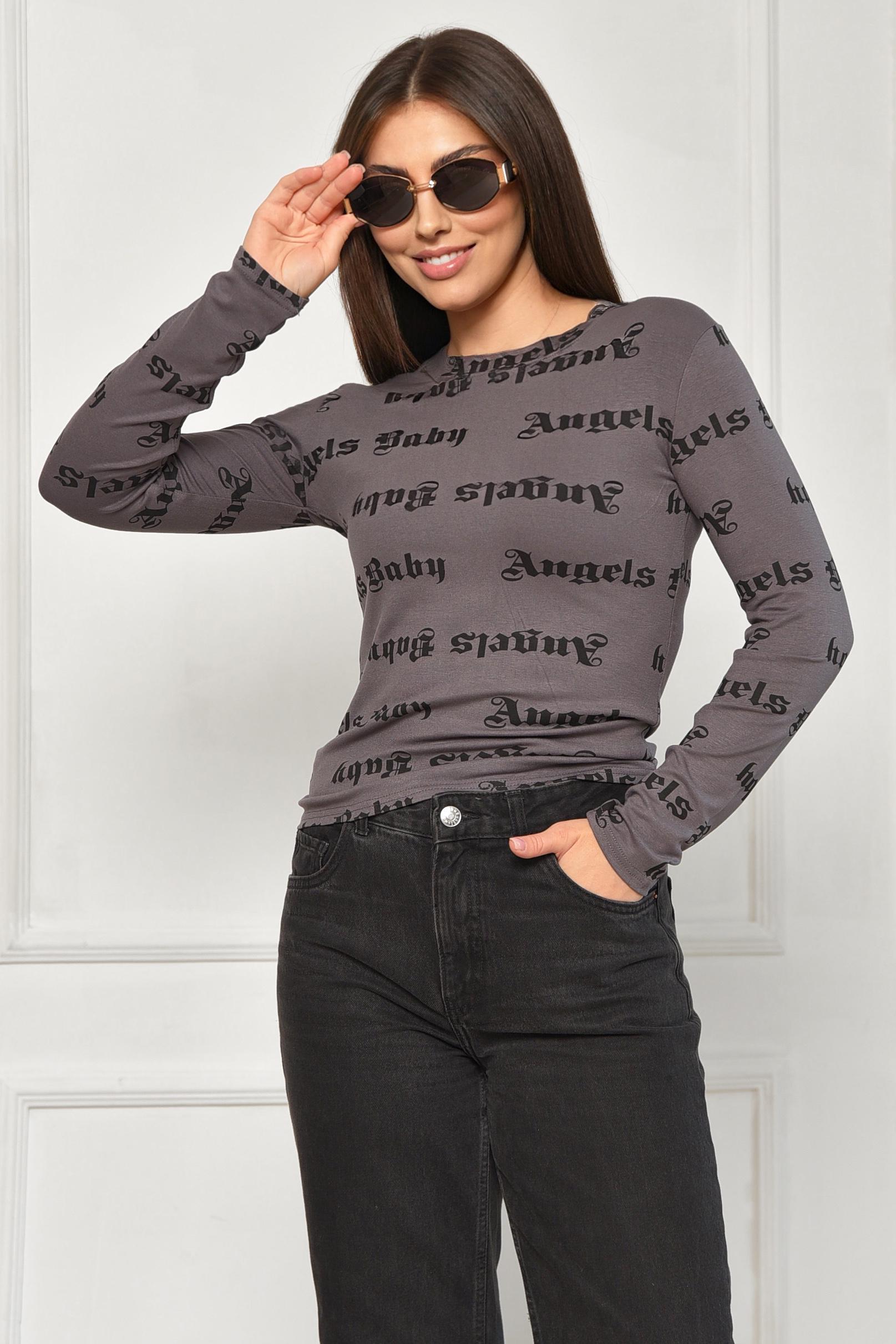 Лонгслів жіночий 200748 L Сірий (200748_!310130_M) Лонгслів жіночий 200748 L Сірий (200748_!310130_M)