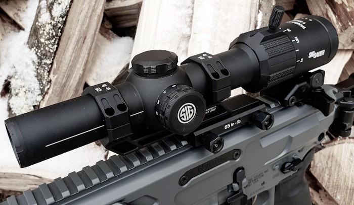 Прицел оптический SIG Optics TANGO MSR 1-6X24 мм 30 мм SFP Сетка MSR BDC6 с подсветкой (5003337) - фото 8 Прицел оптический SIG Optics TANGO MSR 1-6X24 мм 30 мм SFP Сетка MSR BDC6 с подсветкой (5003337) - фото 8