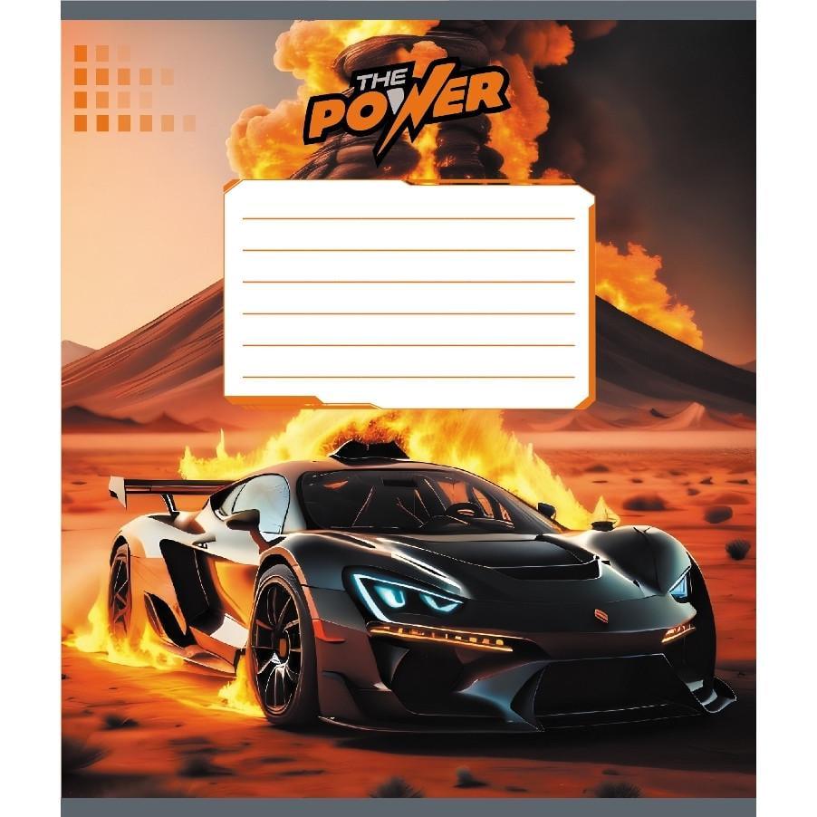 Зошит учнівський Leader Супер сила 012-510041C-2 в косу лінію 12 арк. (RLT55173)