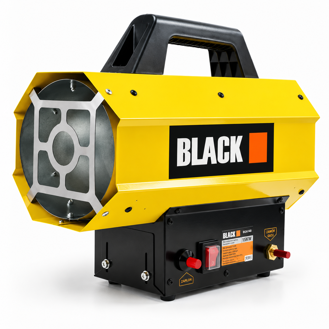 Тепловая пушка газовая Black со шлангом и редуктором 30 кВт (38238463) Тепловая пушка газовая Black со шлангом и редуктором 30 кВт (38238463)