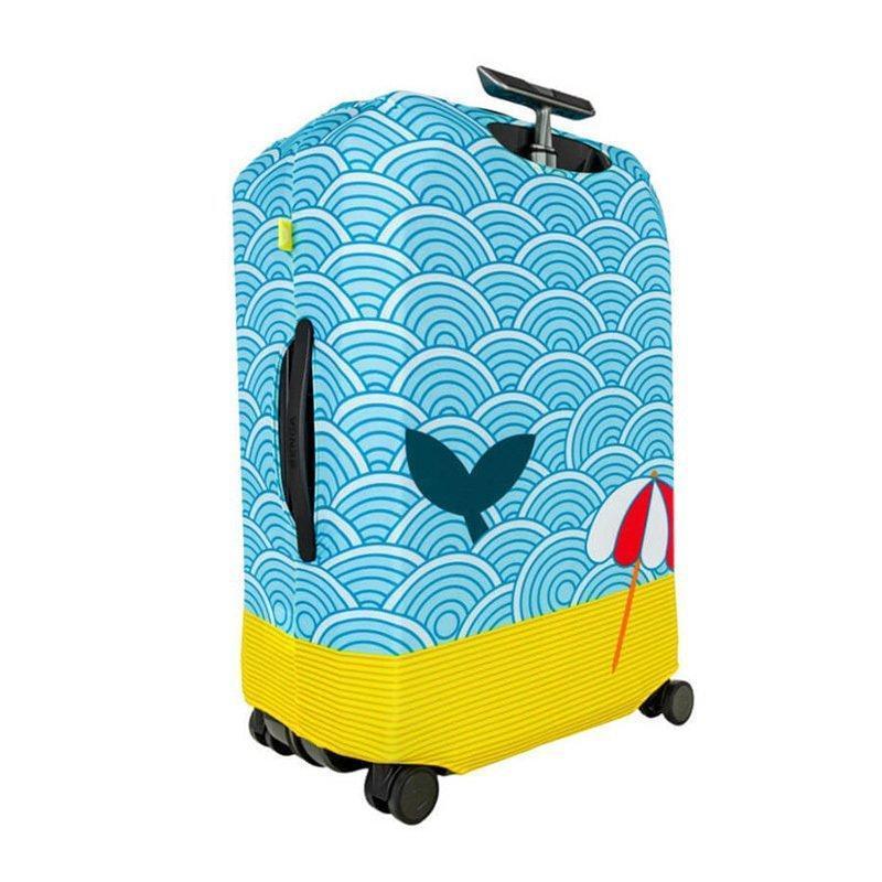 Чехол для чемодана BG Berlin HUG COVER 67-73 см L Light Whale (Bg002-02-115-L) - фото 2