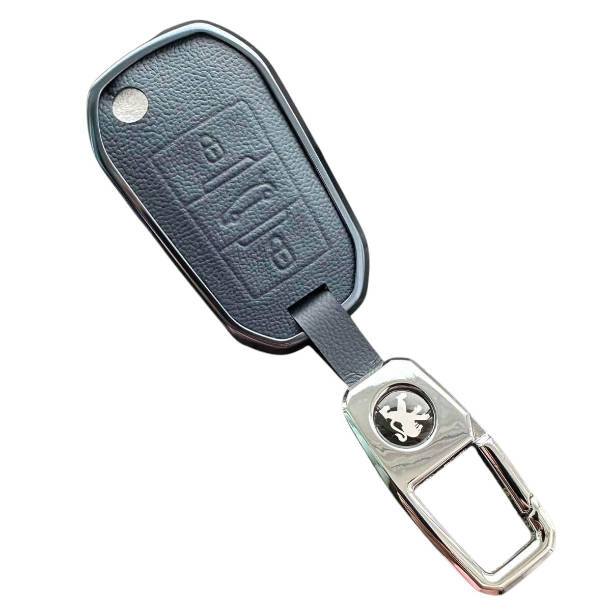 Чохол для ключа алюмінієвий Peugeot (pe3albl)