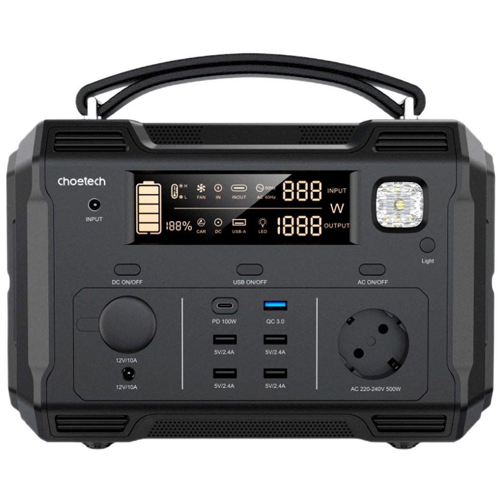 Зарядная станция Choetech BS004 500W Зарядная станция Choetech BS004 500W