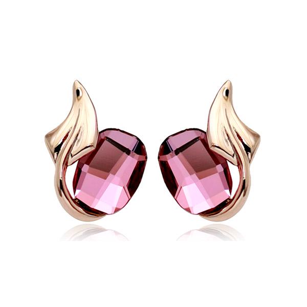 Серьги с кристаллами Сваровски 86519a Italina Сиреневый