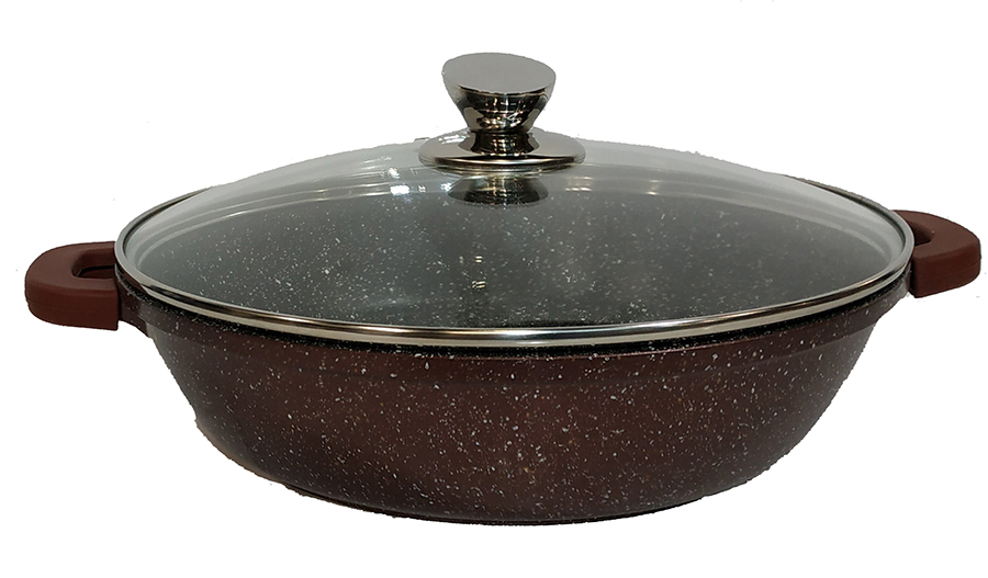 Сотейник с крышкой Zurrichberg 28 см (ZBP-7091 Burgundy)