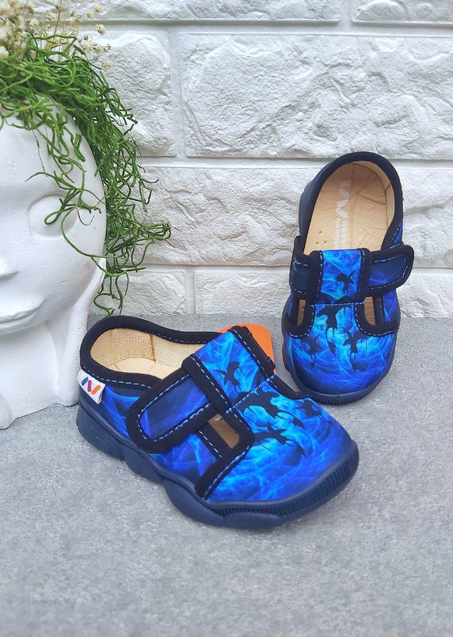 Капці для хлопчика Weestep 1284 р. 22 14,5 см (1284)