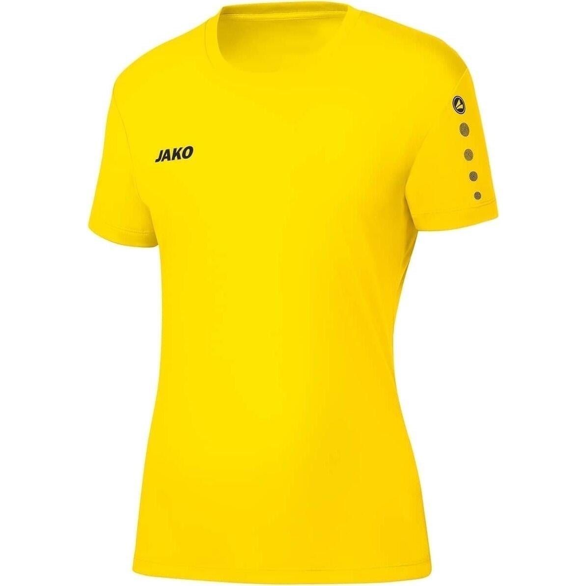 Футболка жіноча Jako TEAM 4233D-03 M-L Жовтий (52546-50)