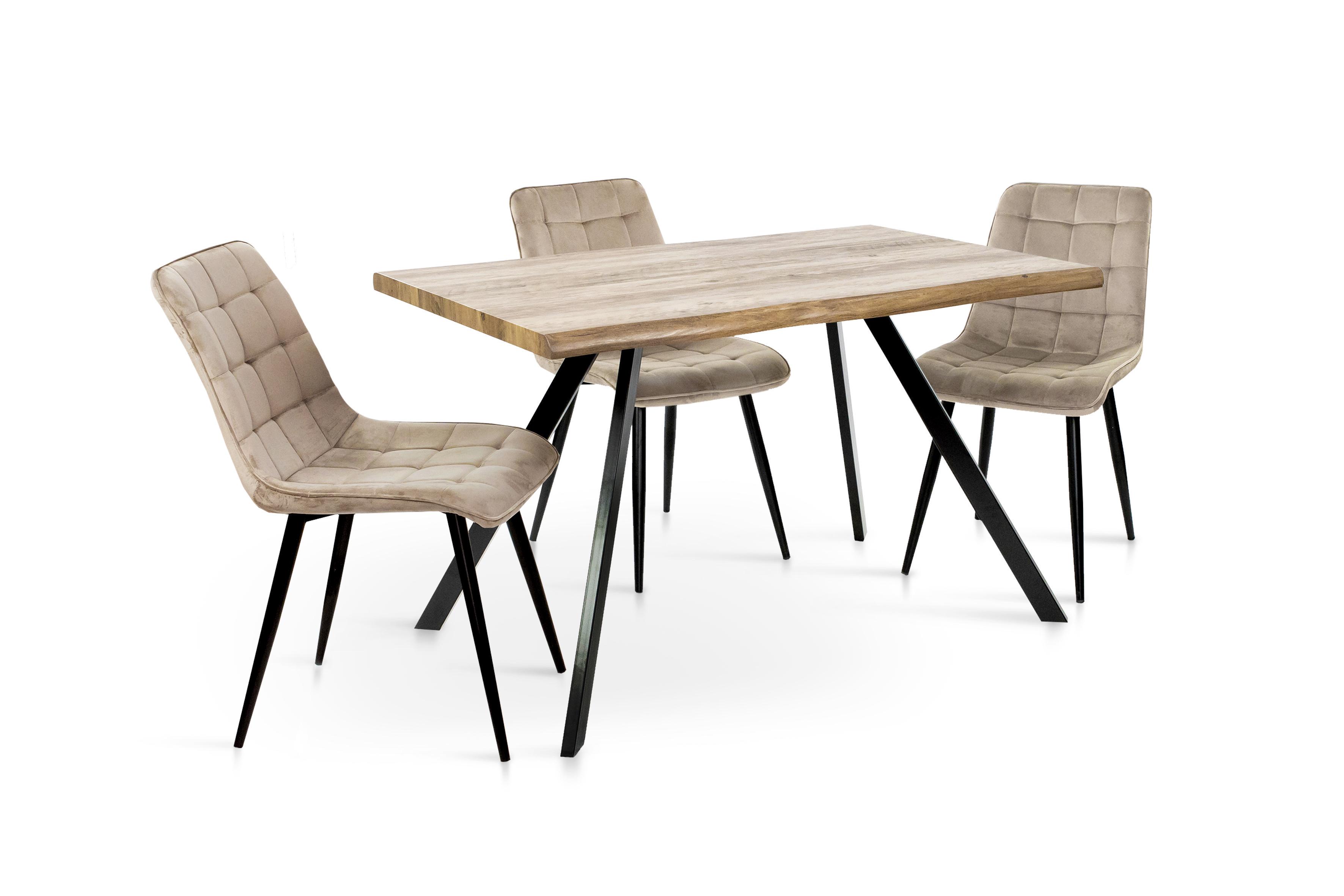 Обеденный стол Грейс Метрополь искусственный шпон МДФ 1200х800х760 мм Черный (GAА0056310) - фото 4 Обеденный стол Грейс Метрополь искусственный шпон МДФ 1200х800х760 мм Черный (GAА0056310) - фото 4