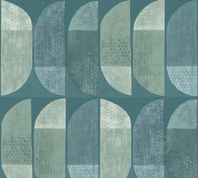 Виниловые обои на флизелиновой основе A.S.Creation Geo Nordic 37531-3 Бирюзовый Виниловые обои на флизелиновой основе A.S.Creation Geo Nordic 37531-3 Бирюзовый