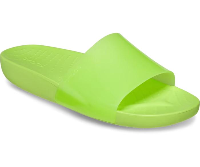 Слайды Crocs Splash Glossy р. W9/EUR 39-40 Limeade (13454112) - фото 5