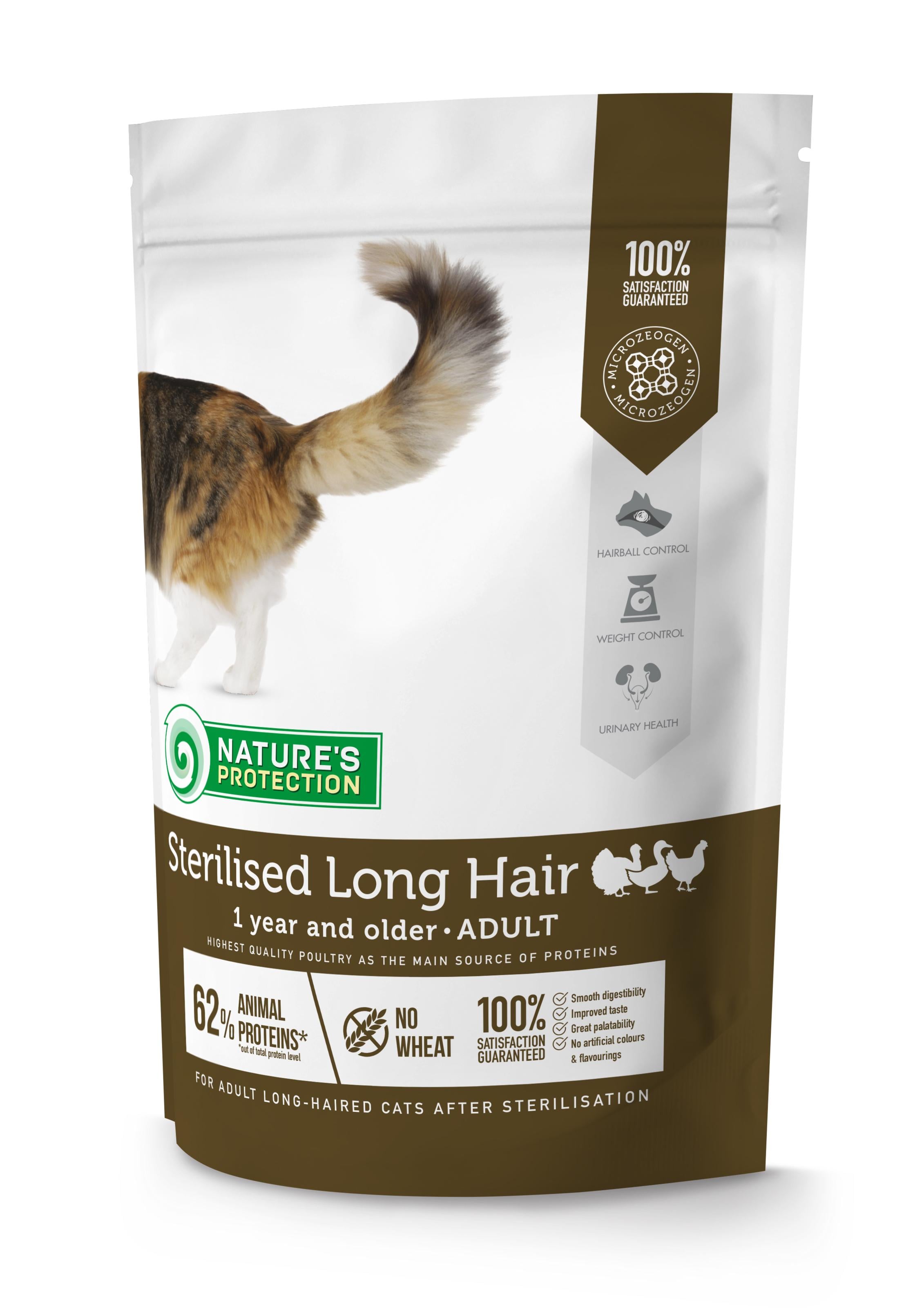 Корм сухий для котів Nature's Protection Superior Care Sterilised Long Hair 400 г (24148576)