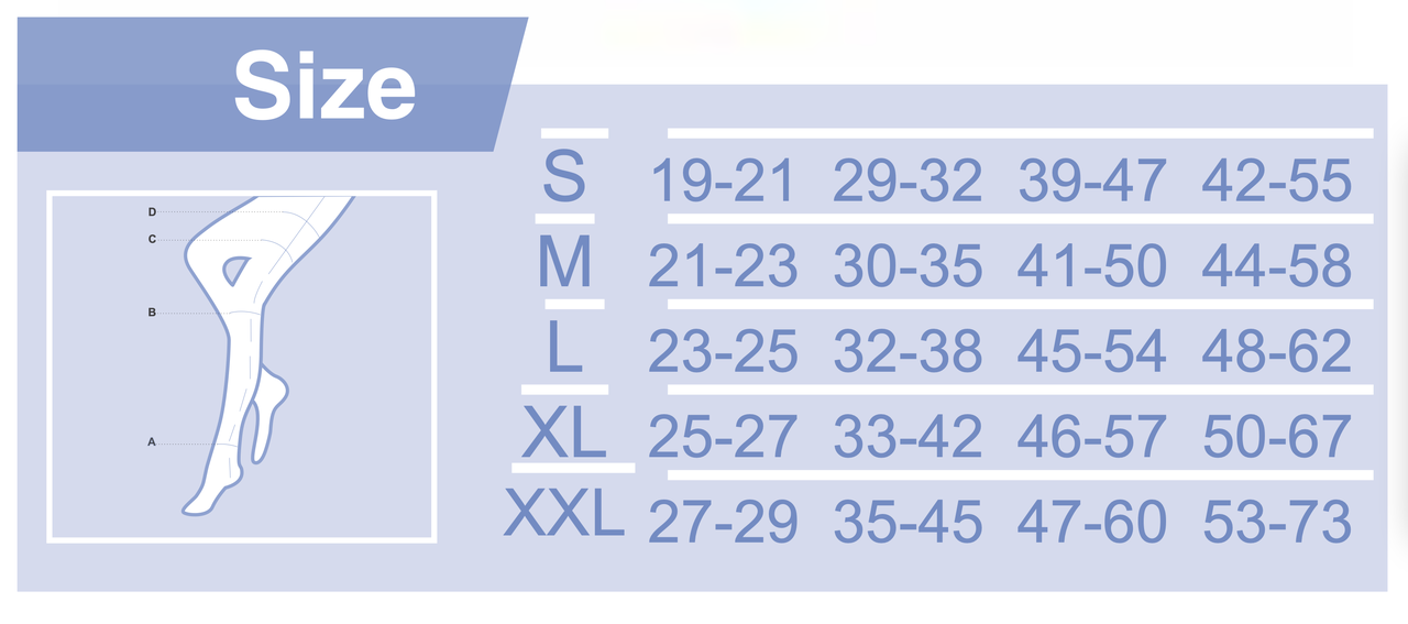 Колготи компресійні 3-й клас від варикозу FX1633 з високою посадкою M (1801954897) - фото 3