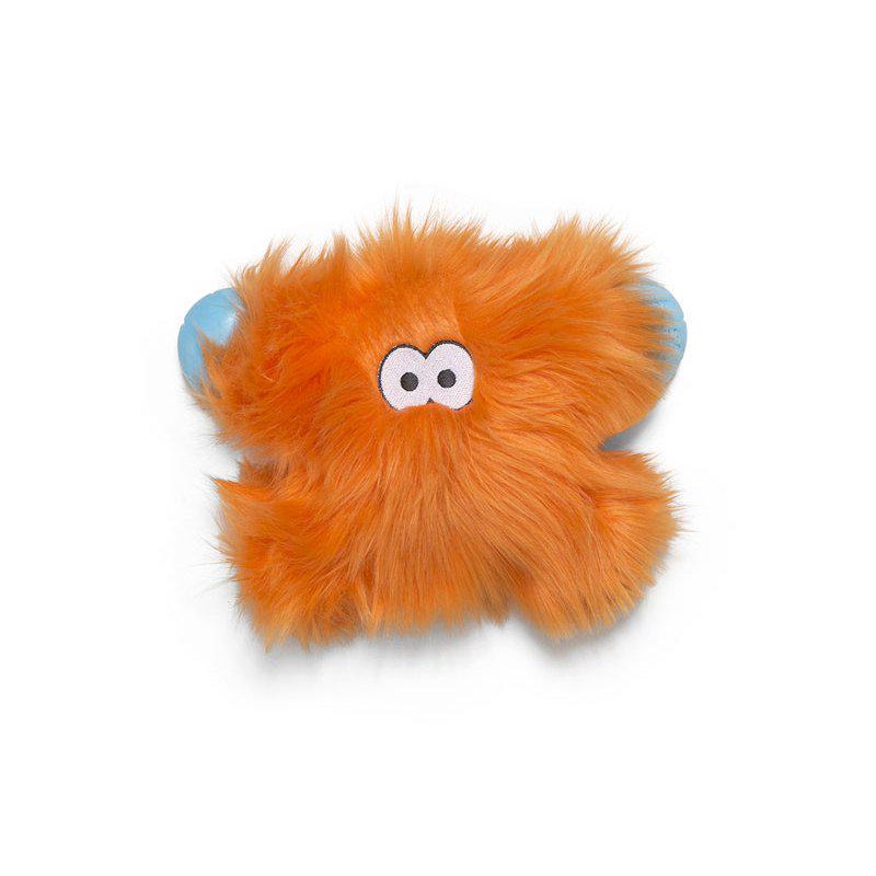 Игрушка пищалка для собак Fergus Orange Fur пушистый 16 см Оранжевый