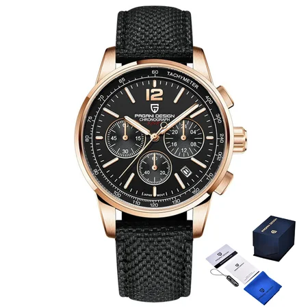 Наручные часы Pagani Design YS008 Rose Gold/Black