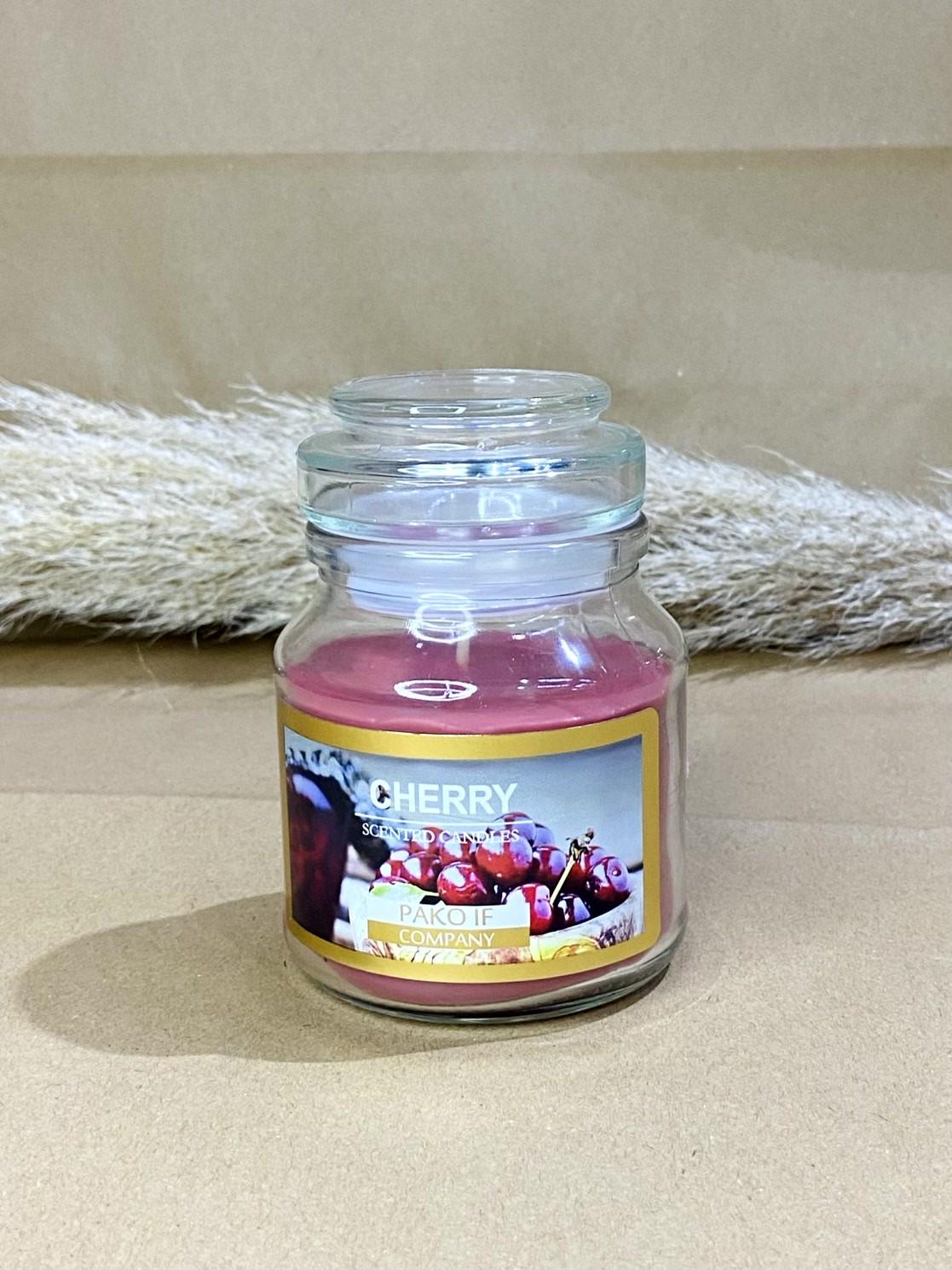 Свеча ароматическая в стекле Вишня (73076603)