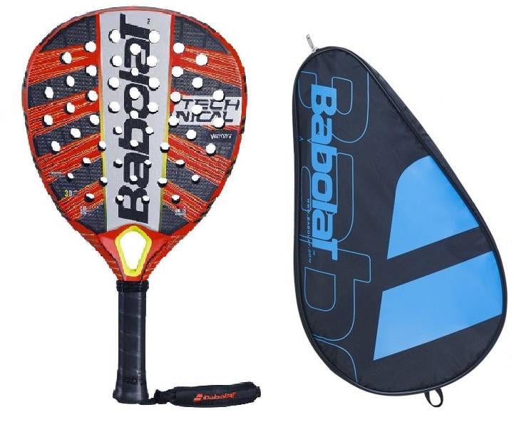 Ракетка для падел-теніса Babolat Technical Veron 2023 та чохол Помаранчевий