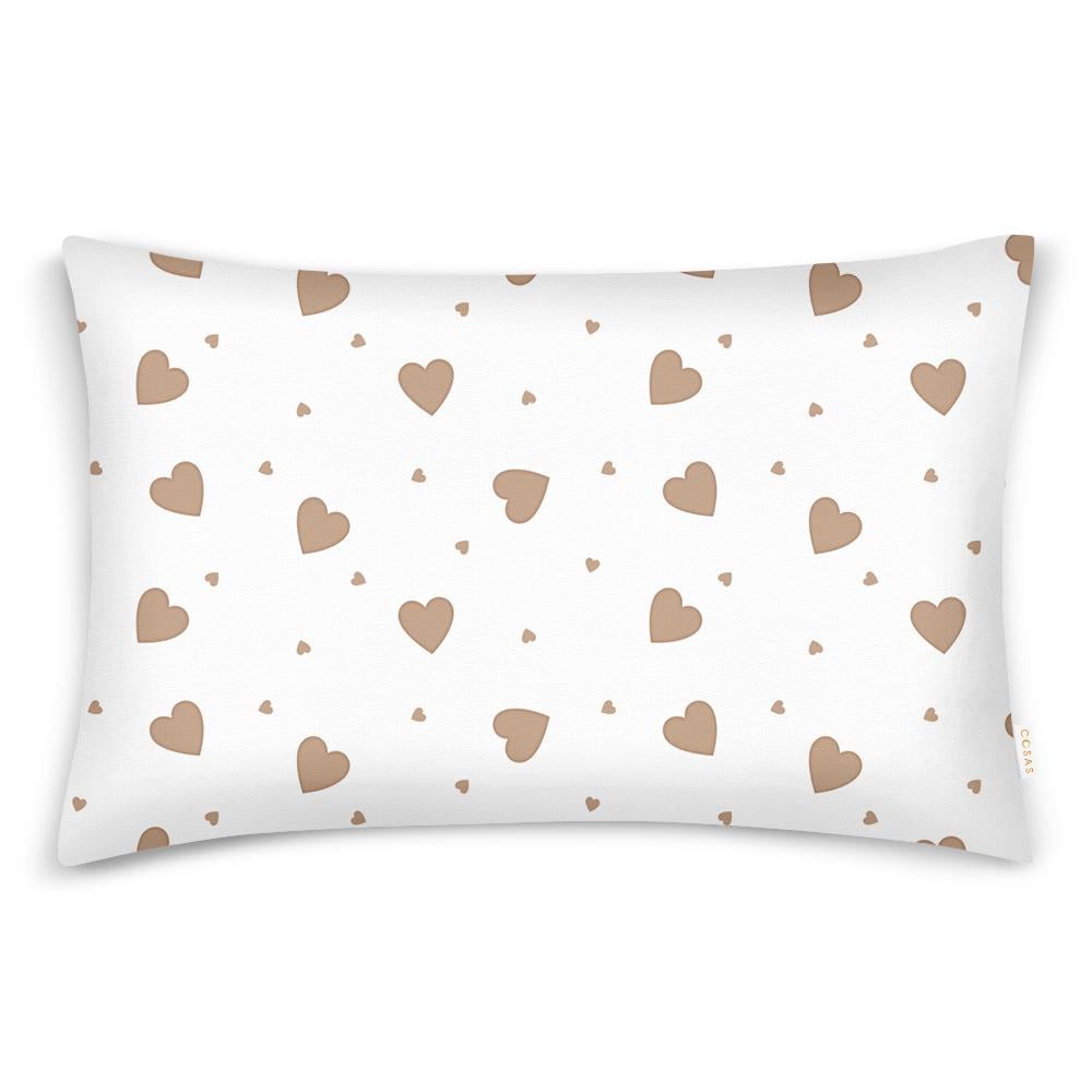 Наволочка детская ранфорс Cosas BEIGE HEARTS 40х60 см (4822052397817)