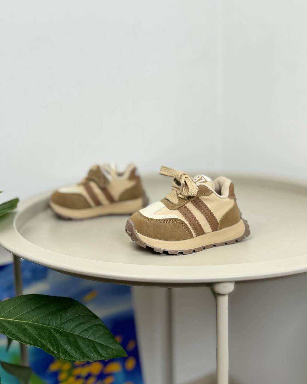 Кросівки дитячі р. 19 Бежевий (1272) Кросівки дитячі р. 19 Бежевий (1272)