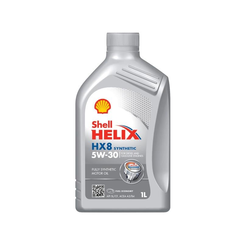Моторное масло SHELL Helix HX8 Synthetic 5W-30 1 л