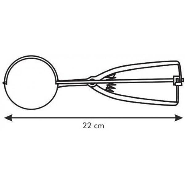 Ложка-дозатор для морозива Tescoma Presto механічна 22 см (420214) - фото 3