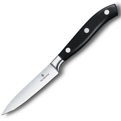 Нож кухонный Victorinox Grand Maitre Carving для мяса 10 см Black (Vx77203.10G) Нож кухонный Victorinox Grand Maitre Carving для мяса 10 см Black (Vx77203.10G)