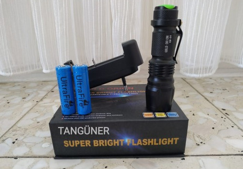 Ліхтар акумуляторний ручний Gold Orion Km-84 9267 Чорний (4491395) - фото 2