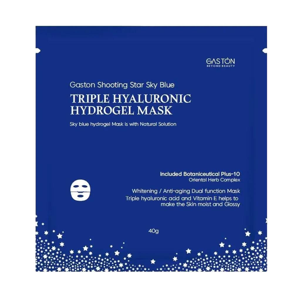 Гідрогелева маска для обличчя Shooting Star Sky Blue Triple Hyaluronic Hydrogel Mask Gaston 40 г (8806135250875)