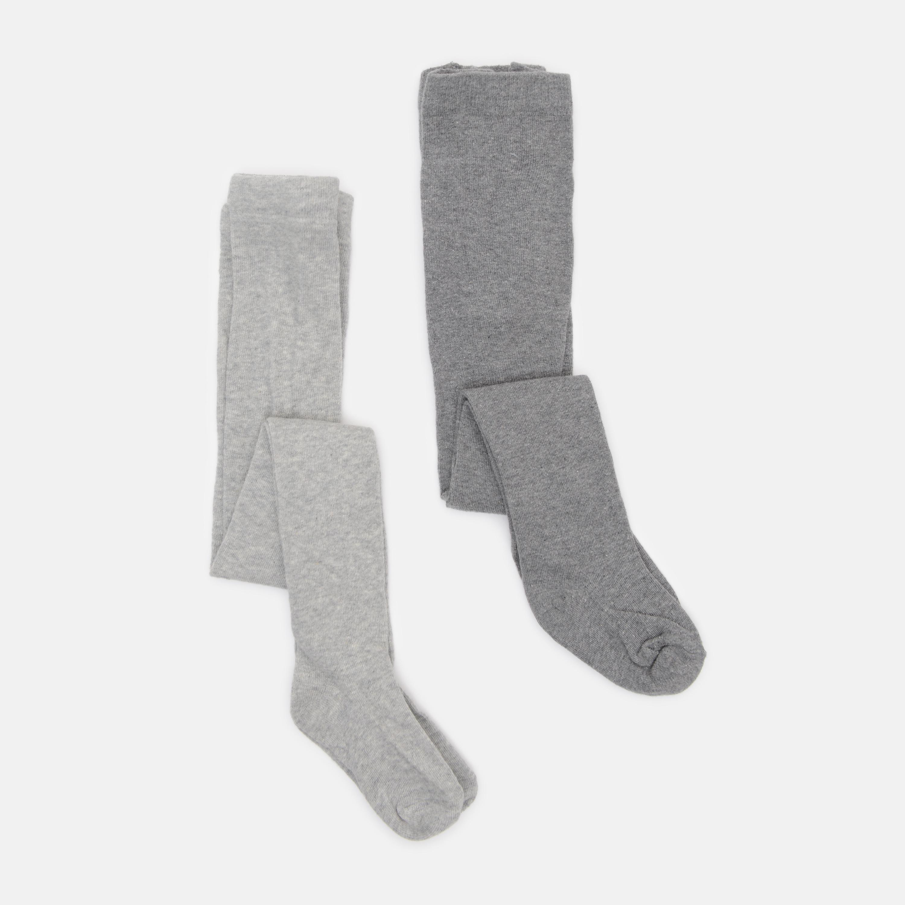 Колготки C&A 92 см 2 шт. Серый меланж (794402018808)