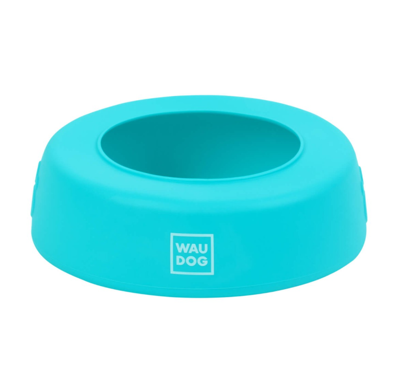 Миска-непроливайка WAUDOG Silicone 750 мл Блакитний (00000007729)