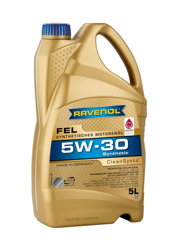 Моторна олива RAVENOL FEL 5W-30 синтетика 5 л (1111123-005) Моторна олива RAVENOL FEL 5W-30 синтетика 5 л (1111123-005)