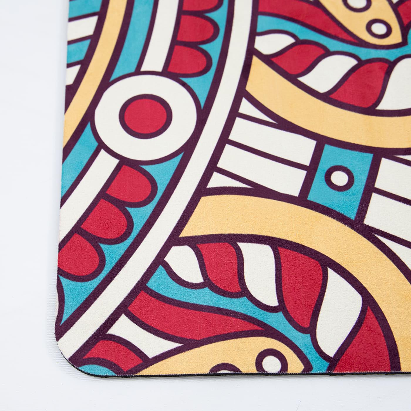 Килимок для йоги та фітнесу OSPORT каучук/замша 4 мм 183x68 см Червоно-білий (OF-0286-025) - фото 6 Килимок для йоги та фітнесу OSPORT каучук/замша 4 мм 183x68 см Червоно-білий (OF-0286-025) - фото 6