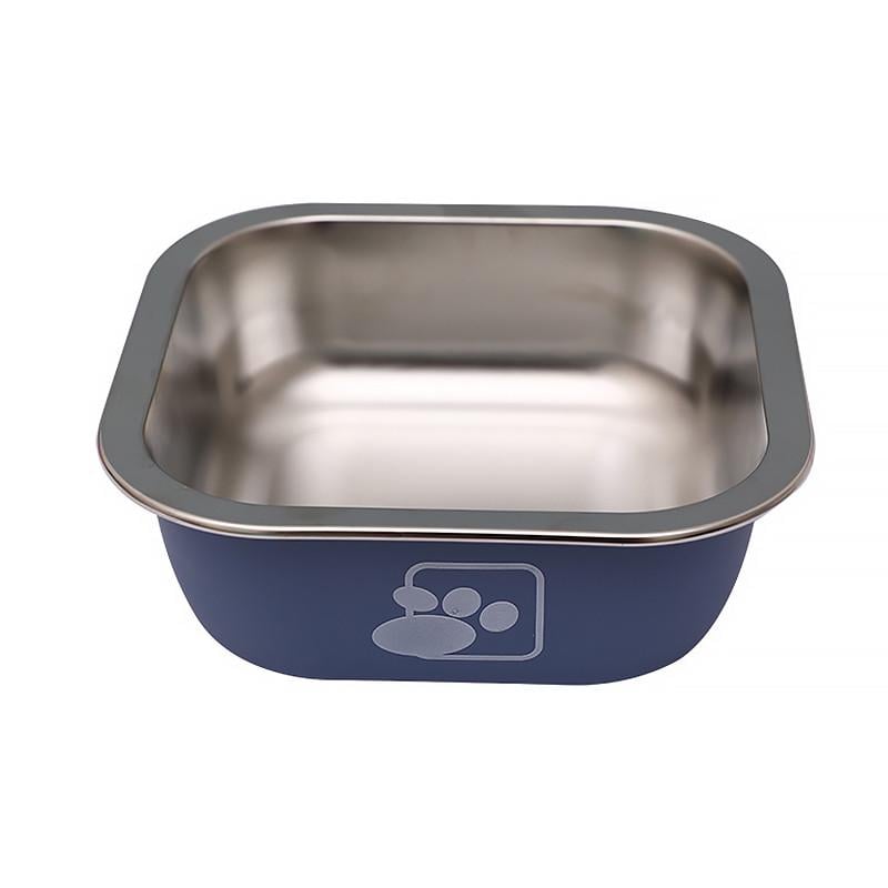 Миска Taotaopets 1910002 металева 160 мм Blue (2106001733)