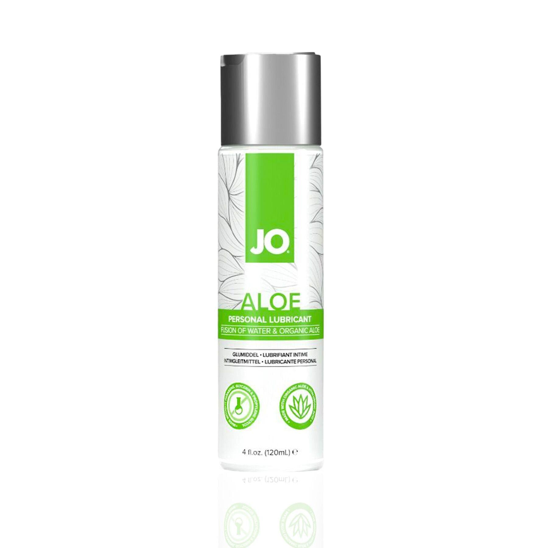 Змазка на водній основі JO H2O Organic Aloe зволожувальний та заспокійливий ефект 120 мл (BLS0722)