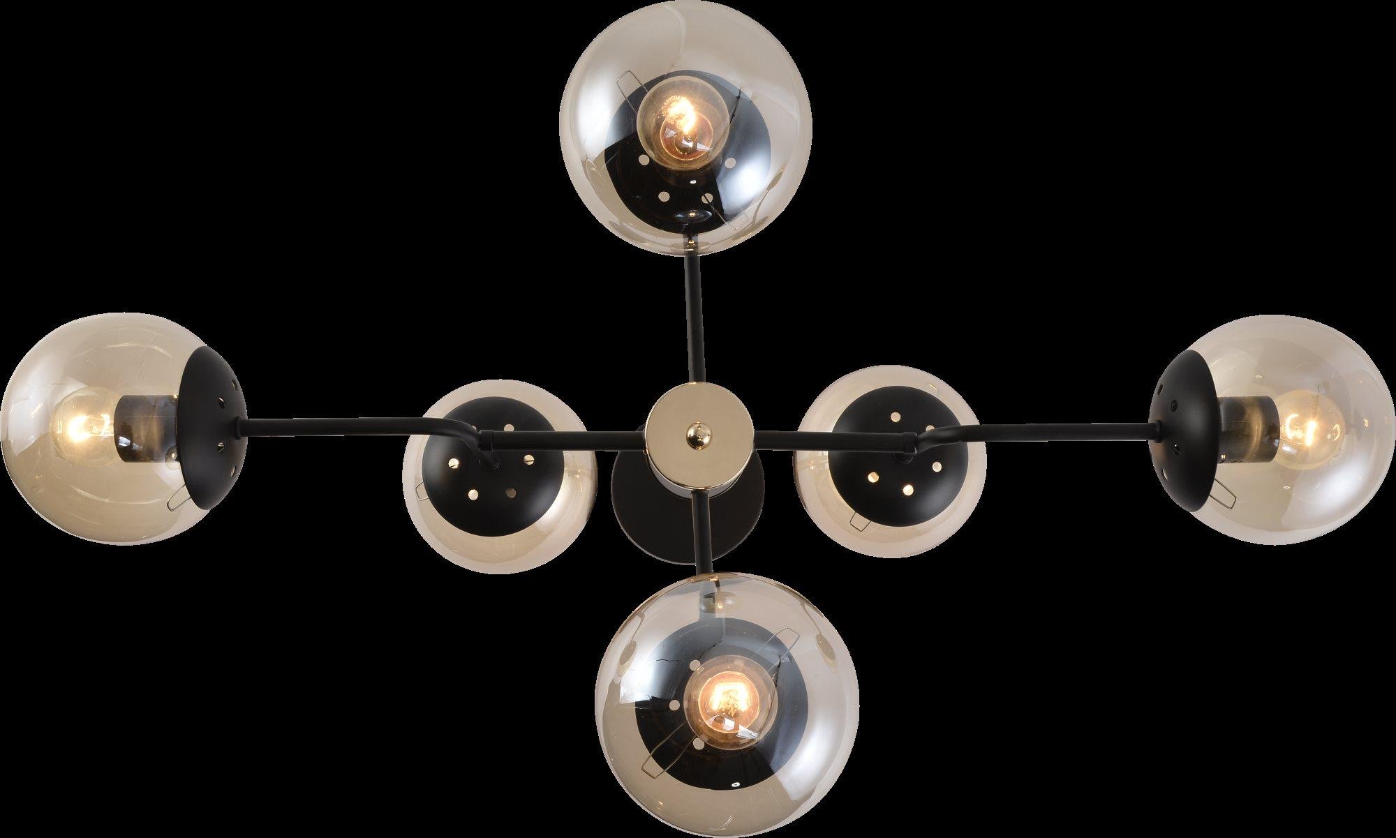 Люстра декоративная Valeso V XA1494/6 BK/FGD - фото 3 Люстра декоративная Valeso V XA1494/6 BK/FGD - фото 3